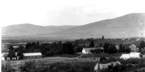The original market square in 1928